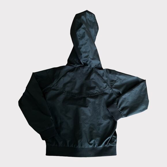 Nike Unisex Hooded Black Windbreaker 4T Lightweight & Sporty 3-4y - Picture 3 of 5